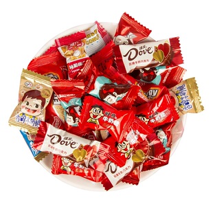 2024新款订婚礼庆喜糖批发结婚专用软硬高级混合满月混装特色糖果