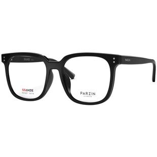 帕森经典TR黑框素颜光学镜女时尚轻盈定制可配度数近视眼镜31027