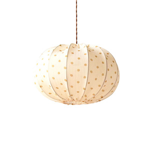 复古波点卧室吊灯 法式奶油风 极简文艺意式中古个性北欧现代艺术