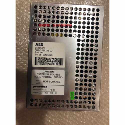议价ABB工业机器人配件 DSQC661电源模块3HAC026253