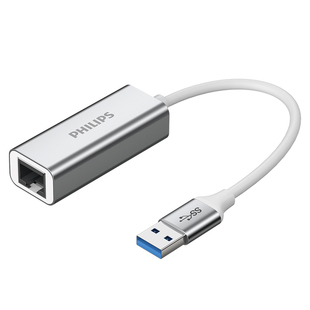 飞利浦usb千兆网卡网线转接口台式机电脑网口转换器以太校园网络