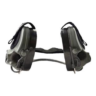 TCA C3后戴版本战术拾音降噪耳机听声辨位靶场射击对讲机通讯AGC