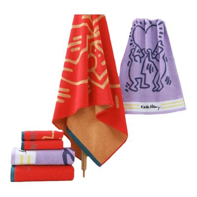 金号潮品IP纯棉毛巾浴巾