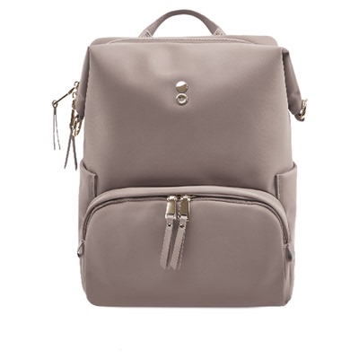 Echolac爱可乐纯然双肩通勤背包时尚休闲大容量女简约轻旅行书包