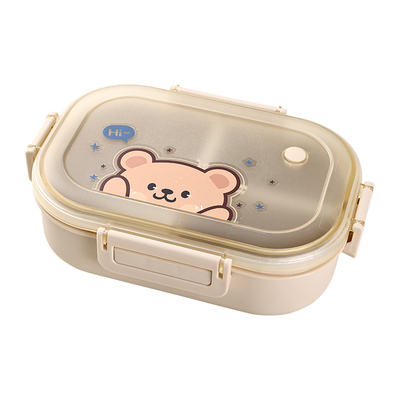 饭盒可微波炉加热上班族学生分格