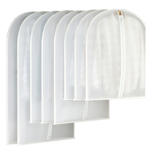 羽绒服衣服防尘袋衣服罩挂式衣物袋家用透明挂衣袋大衣西装防尘套