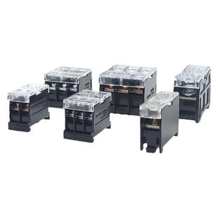 IN-411S 导轨式接线柱端子排板纯铜IN12BK 13 20 30 60 100 200BK