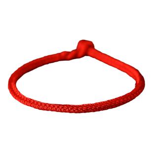 2026马年祈愿本命年开运红绳纯手工编织男女情侣简约款金丝小红绳
