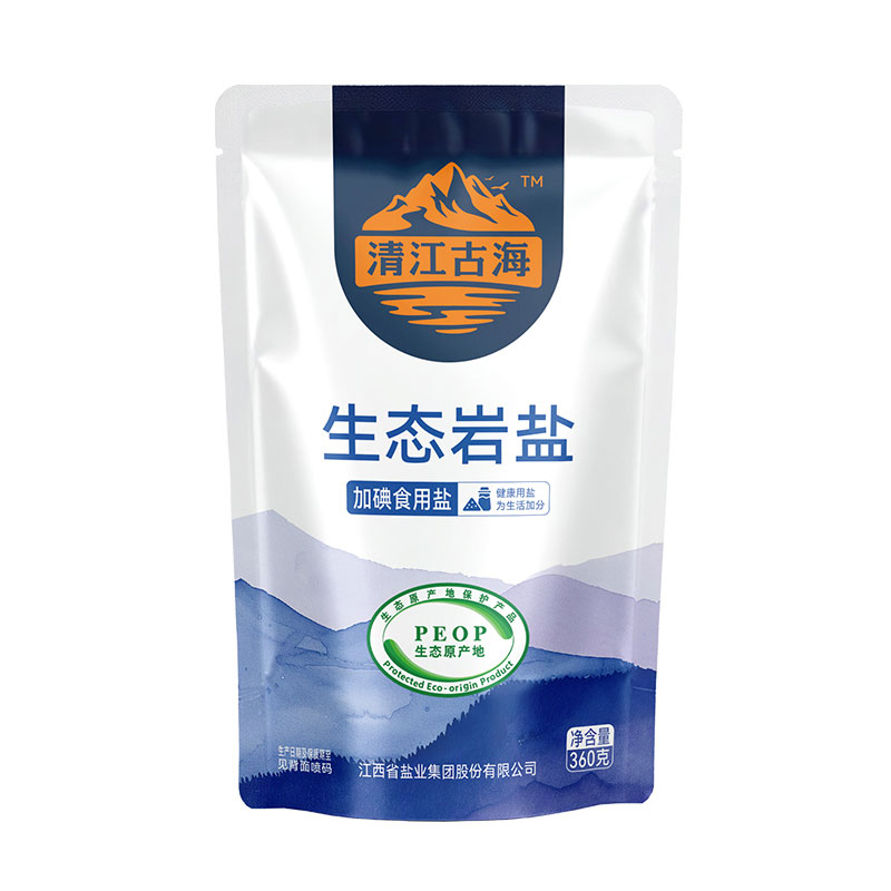 清江古海生态岩盐未加碘物理开采未添加人工合成添加剂食用盐360g