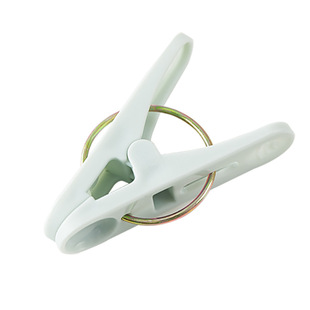 30个装防风夹晾衣夹内衣袜子塑料小夹子带收纳篮多功能衣服晾晒夹