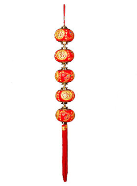 辣椒串挂件鞭炮灯笼双鱼串新年
