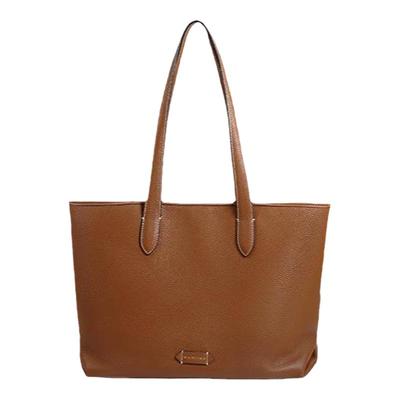 万里马通勤大容量牛皮托特包