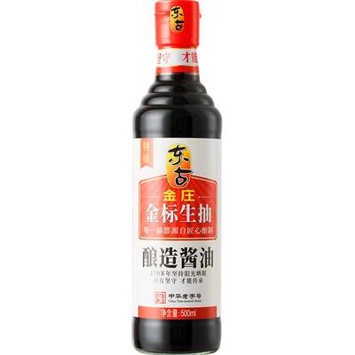 东古特级金标生抽家用酱油500ml