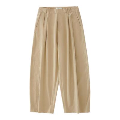 【经典甄选】STUDIO NICHOLSON男士LINE前片双褶裤