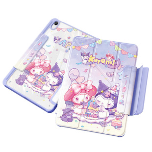适用ipad12保护套2026新款air8/7/5/4/3平板壳第11/10代带笔槽a16苹果pro11亚克力10.2全包防弯2022蛋糕派对9