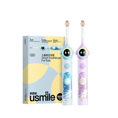 笑容加usmile儿童电动牙刷充电声波全自动3-15岁宝宝智能牙刷Q20