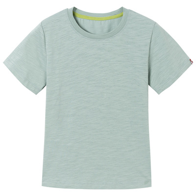 euv男童短袖t恤纯棉白色夏装