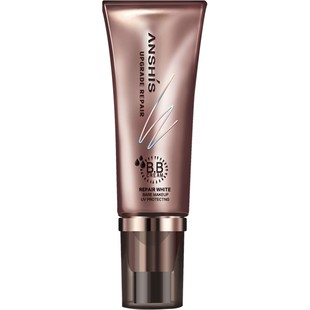 安泽秀智慧美颜bb霜遮瑕斑点痘印控油保湿提亮不易脱妆粉底液40ml