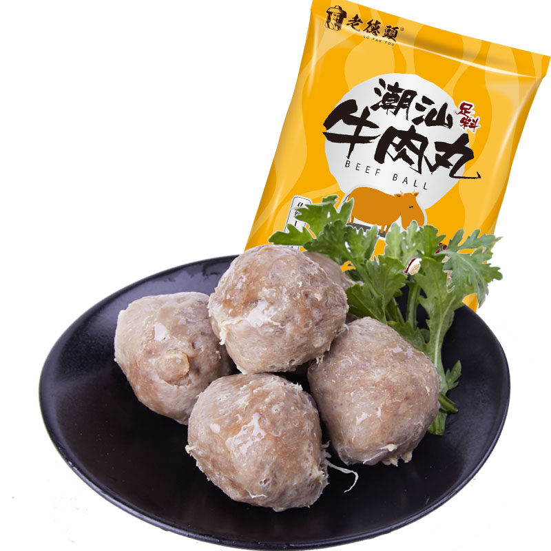 老德头牛筋丸潮汕200g食材料