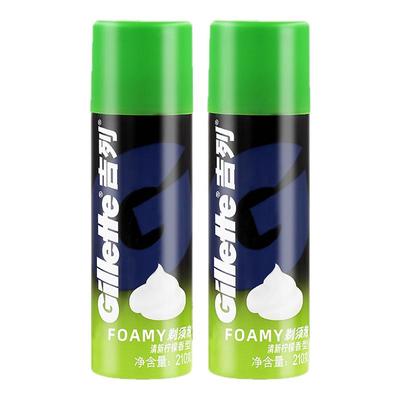 吉列剃须泡沫男士刮胡膏啫喱