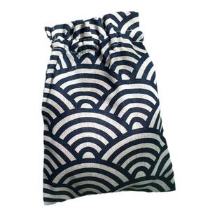 民族风印花布袋子收纳袋束口袋环保袋便当袋整理袋