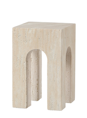 天然洞石北欧拱门客厅装饰品