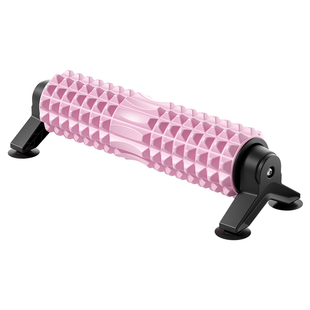 吸盘支架泡沫轴肌肉放松专业按摩瘦腿狼牙棒健身瑜伽滚轴滚筒器材