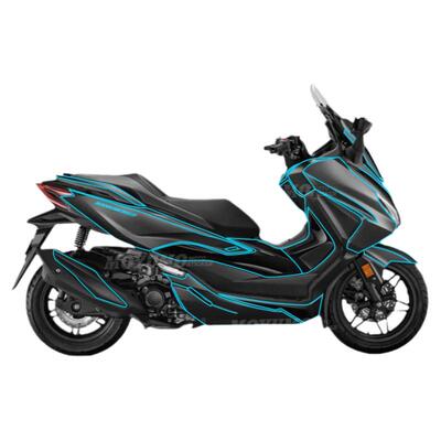 本田佛沙NSS350变速箱贴纸拉花