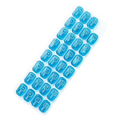 30天药盒一个月单格分装31格