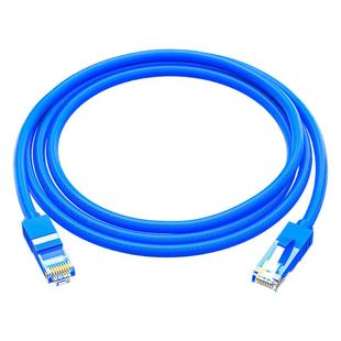 晶华网线对接头带线成品6六类千兆家用宽带超长户外扁高速10/20米