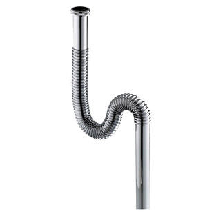 九牧卫生间卫浴防臭浴室柜洗面盆下水管不锈钢排水管落水软管下水