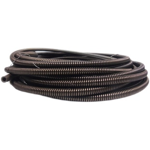 疏通机软簧滚筒葫芦钢丝75/80/100型收纳桶弹簧马桶疏通器锰钢8mm