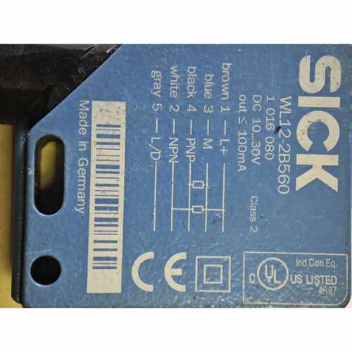 溢价-SICK WL12-2B560，德国，成色如图，功能