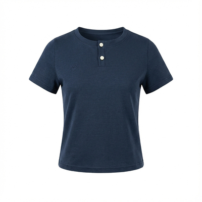 ROLLCALL亨利领宽松透气T恤