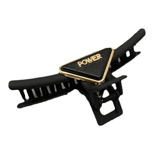 神秘嘉宾简约黑色抓夹大号高级感网红发夹女后脑勺鲨鱼夹子头饰