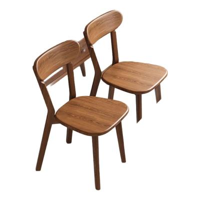 餐桌椅2025新款轻奢高级感实木餐桌家用中古风复古餐厅椅子靠背椅