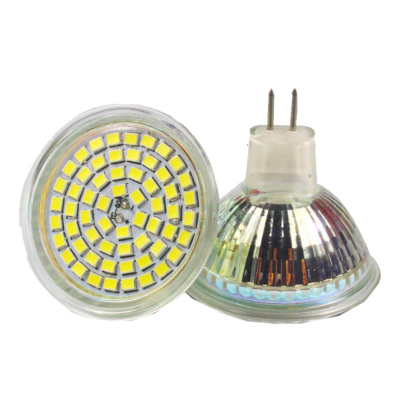 千美光LED射灯灯杯MR16MR11水晶灯斗胆灯220V高亮节能灯珠光源12V