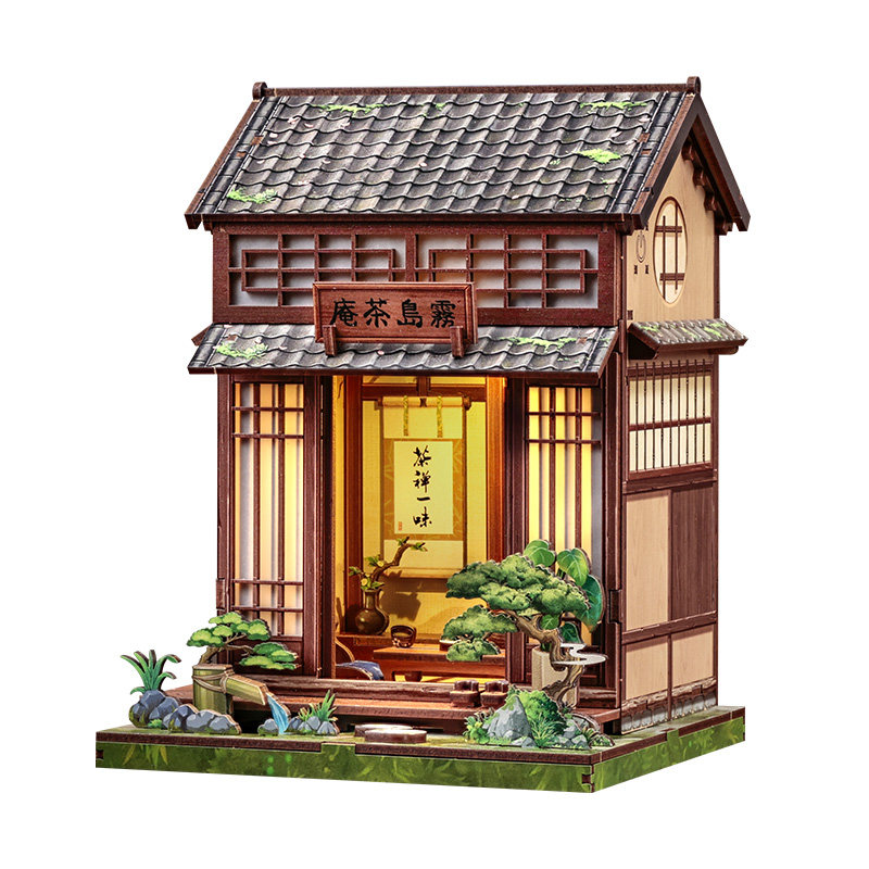 新品CuteBee雾岛茶庵手工拼装