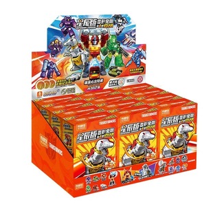 布鲁可积木人变形金刚星辰版第四弹4代口袋正版补天士男玩具礼物