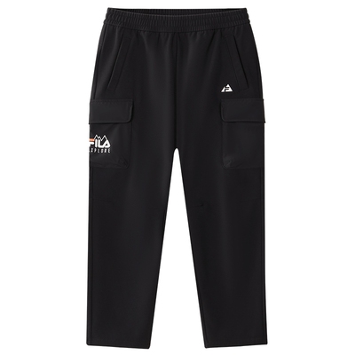 FILA斐乐舒适休闲加绒长裤