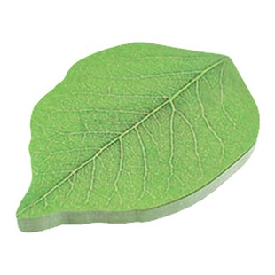 树叶便利贴创意叶子便签纸条外卖可爱ins便条贴diy留言本标签贴纸