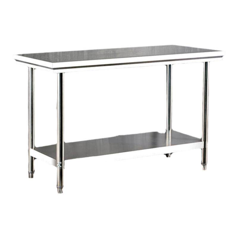 订制不锈钢工作台单双三层厨房操作台打荷台饭店切菜桌打包装台