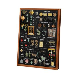 磁吸冰箱贴展示小黑板吧唧磁铁收纳板电表箱置物架挂式磁性照片墙背景板化妆品收纳板实木框黑板白板可定制