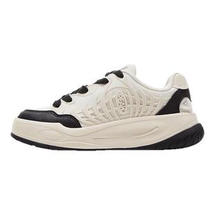 匹克态极纵横板鞋男秋冬新款运动鞋厚底增高面包鞋男生休闲鞋子