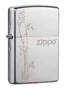 zippo之宝打火机经典镀铬磨砂