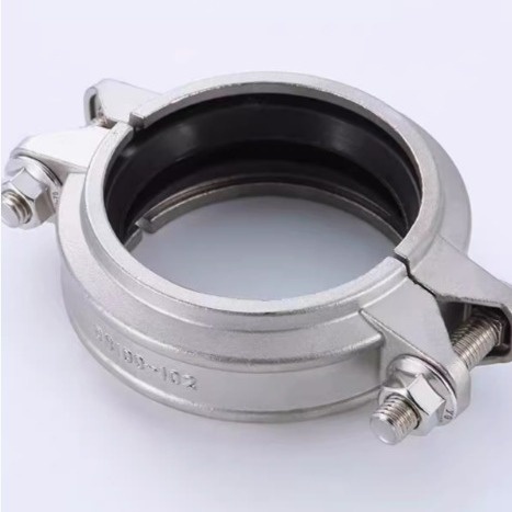 304不锈钢拷贝林卡箍管箍消防接头卡箍夫水哈处理卡沟槽抱节套夹