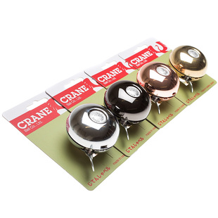 日本CRANE BELL RITEN SUZU自行车铃超响复古铜铃铛响亮