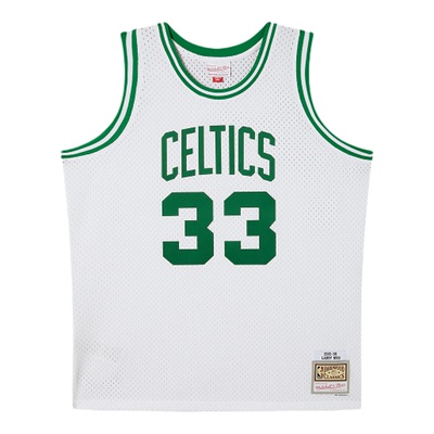 NBAMitchell&Ness-NBA联名球迷版85年凯尔特人伯德男子复古球衣