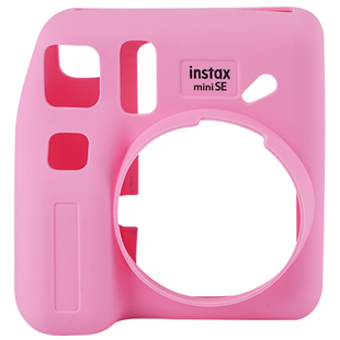 【官方正品】富士一次成像mini SE立拍立得相机合身包硅胶套保护套防摔防尘便携合身相机包