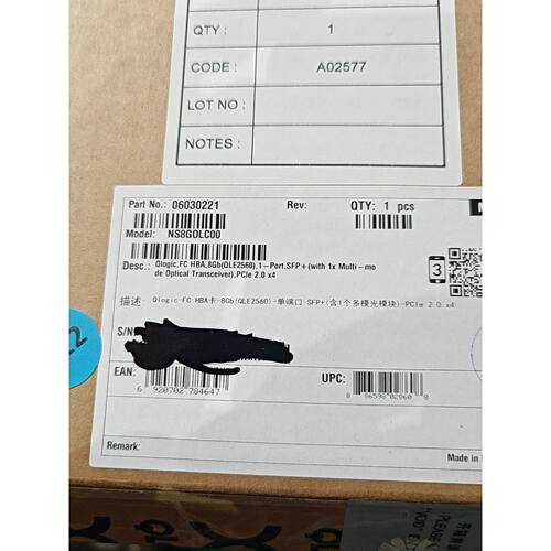 询价06030221 NS8GOLC00 Qlogic单通道8G